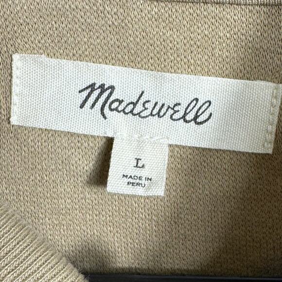 Madewell Garment-Dyed Terry Zip-Up Sweatshirt - Picture 6 of 6